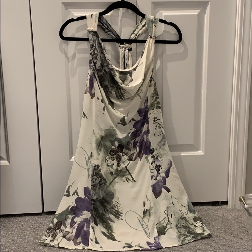 NWT Stunning Firetrap Two-Layered Summer Floral Summer Dress